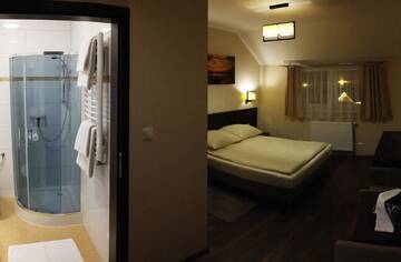 Фото номера Двухместный номер с 1 кроватью Отель Hotel Pod Chełmem г. Ropa 7